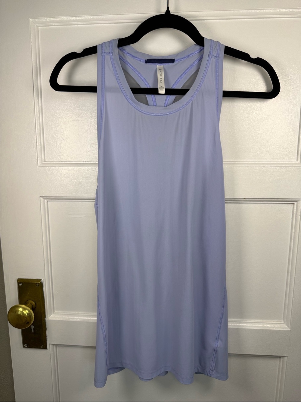 Athleta Light Lavender Performance Racerback Tank